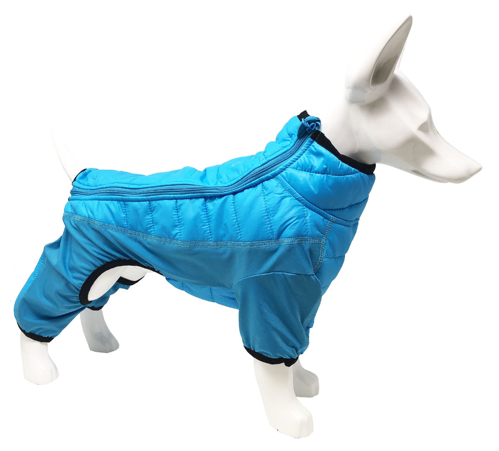 Pet Life ® 'Aura-Vent' Lightweight 4-Season Stretch and Quick-Dry Full Body Dog Jacket